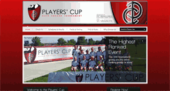 Desktop Screenshot of playerscup.net